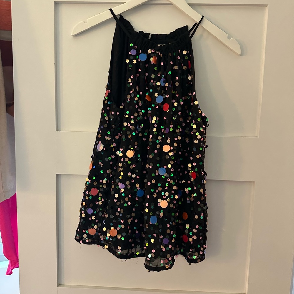 Colorful Anthropologie Sequin Women’s Shirt